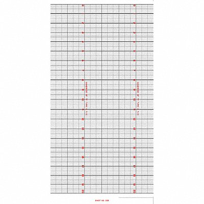 Strip Chart Roll Range 0 to 20 120 Ft MPN:BN  552