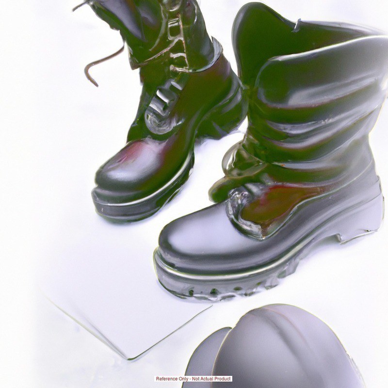 PVC Rubber Boot Olive 15 Sz 6 PR MPN:75120