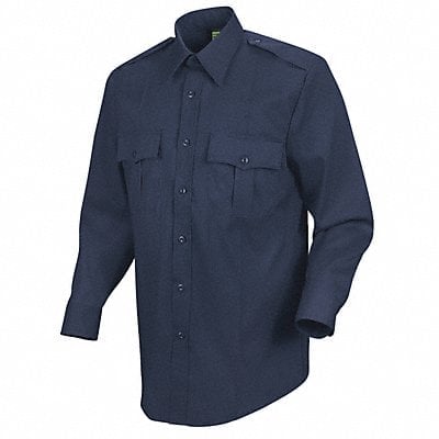 New Dimension Stretch Dress Shirt M Navy MPN:HS1112 15533