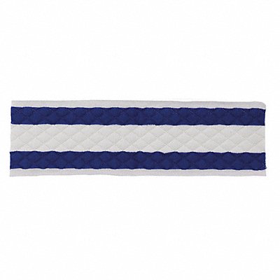 Mop Pad 17 in W Blue/White PK12 MPN:2504-DPFP-17W