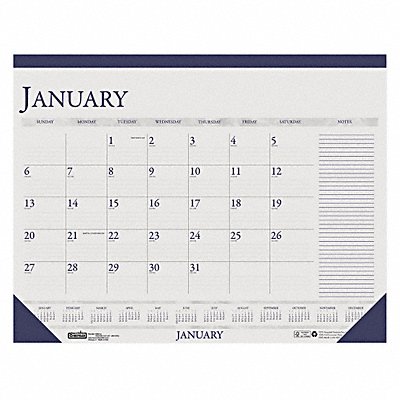 Monthly Desk Pad Calendar 22x17 In. MPN:HOD164