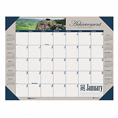 Monthly Desk Calendar 22x17 In. MPN:HOD175