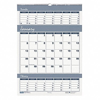 Wall Calendar 15-1/2x22 In. MPN:HOD343