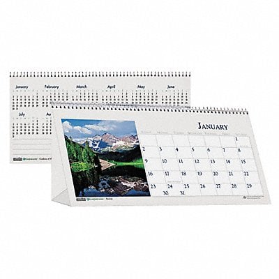 Monthly Calendar Tent 8-1/2x4-1/2 In. MPN:HOD3649