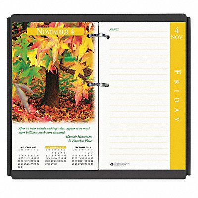 Calendar Refill Daily 3-1/2 x6 In Nature MPN:HOD417