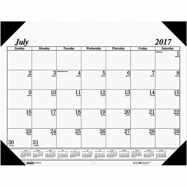 Desk Pad: 14 Sheets, White Paper MPN:HOD12502