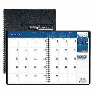 Monthly Planner Ruled 8-1/2x11 In. MPN:HOD26402