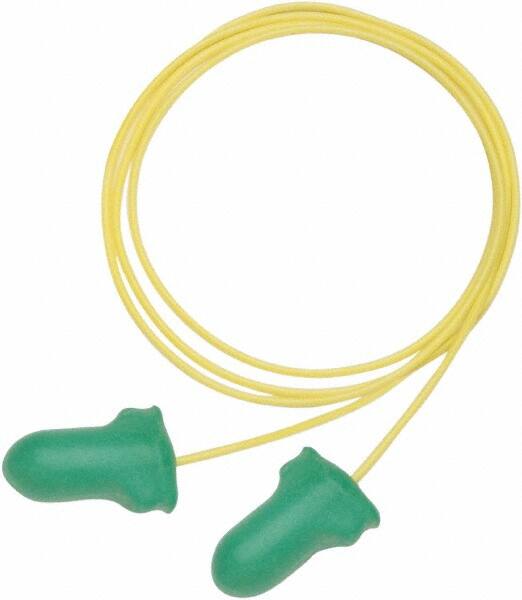 Earplugs: 30 dB, Polyurethane, Bell, No Roll, Corded MPN:LPF-30-P