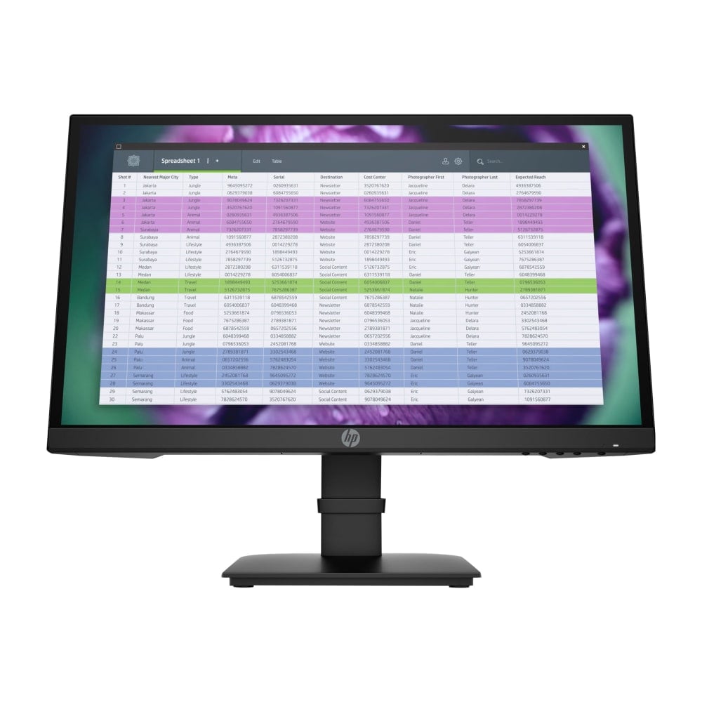 HP P22 G4 22in HD LCD Monitor MPN:1A7E4AA#ABA