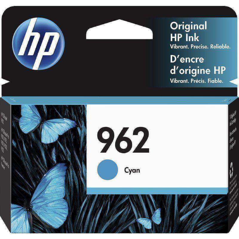 HP 962 Cyan Ink Cartridge, 3HZ96AN (Min Order Qty 3) MPN:3HZ96AN