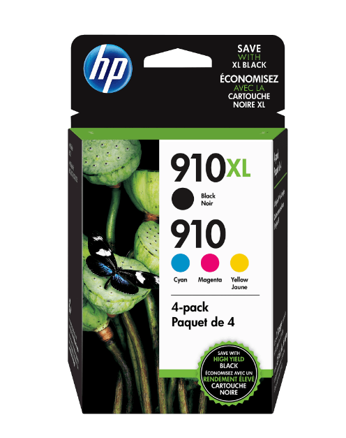 HP 910 Cyan Ink Cartridge, 3YL58AN (Min Order Qty 4) MPN:3YL58AN