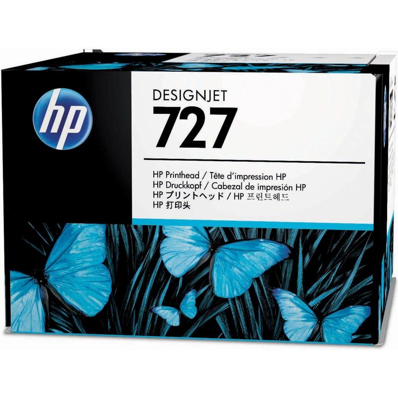 HP 727 Gray/Yellow/Cyan/Magenta/Matte Black/Photo Black Printhead, B3P06A MPN:B3P06A