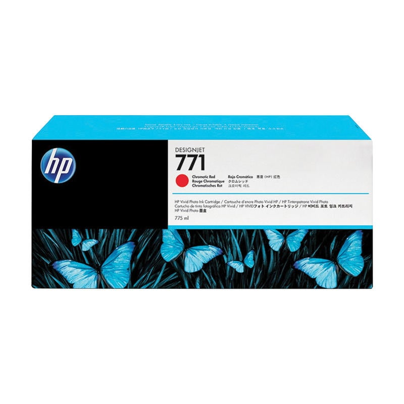 HP 771 Chromatic Red High-Yield Ink Cartridge, CE038A MPN:B6Y16A