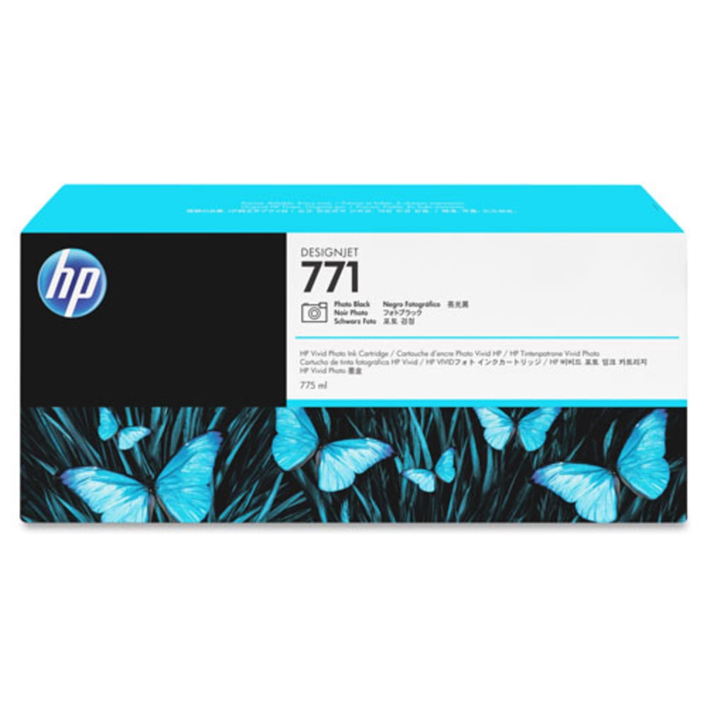 HP 771A Photo Black Ink Cartridge, B6Y21A MPN:B6Y21A