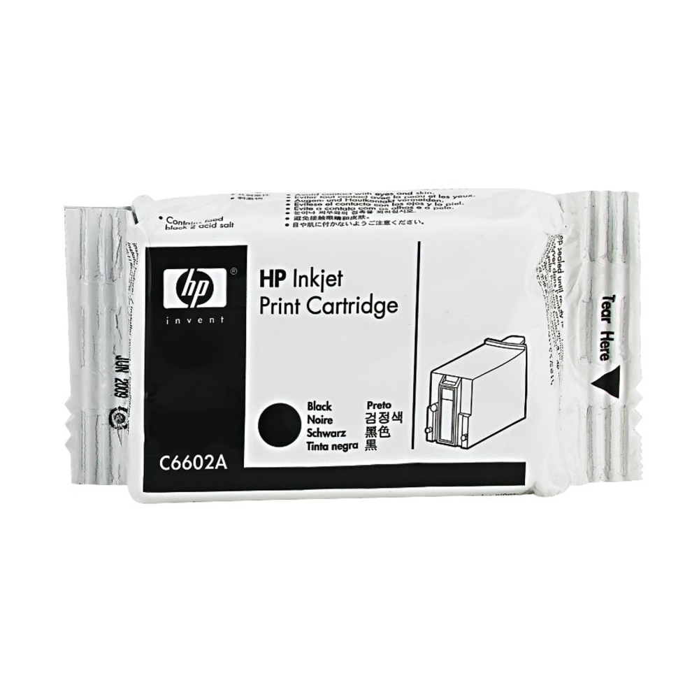 HP C6602A Black Ink Cartridge (Min Order Qty 3) MPN:C6602A