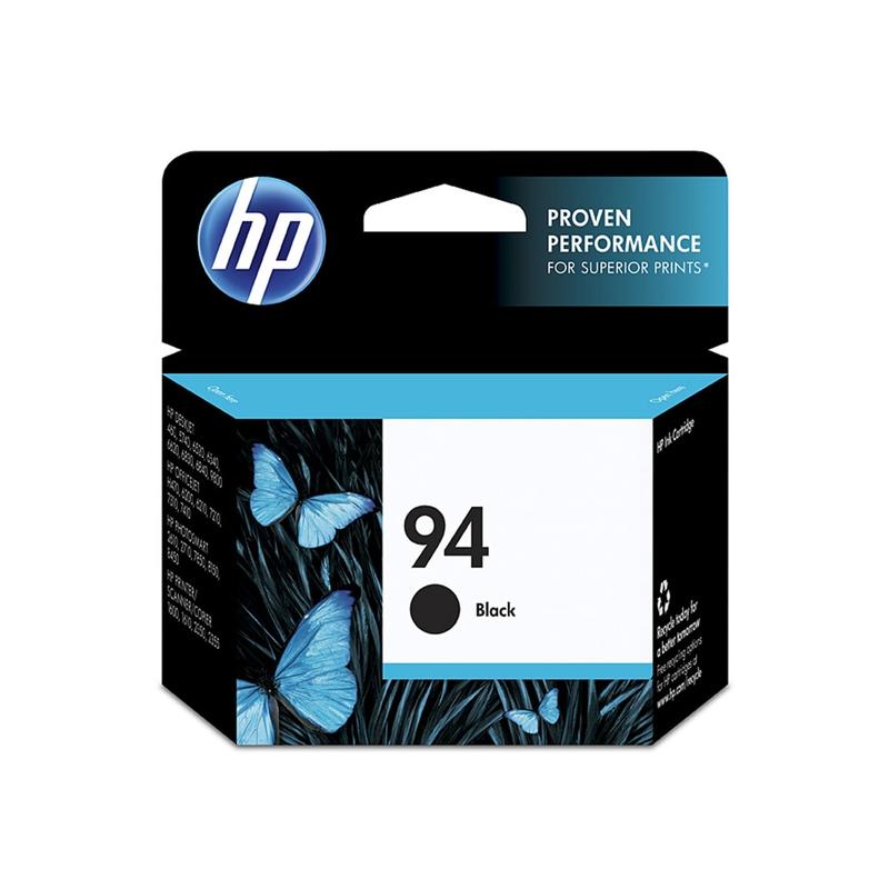 HP 94 Black Ink Cartridge, C8765WN (Min Order Qty 2) MPN:C8765WN