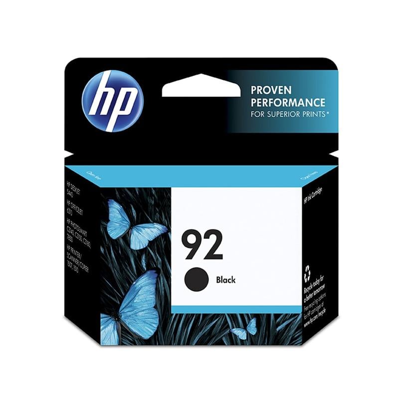 HP 92 Black Ink Cartridge, C9362WN (Min Order Qty 2) MPN:C9362WN#140