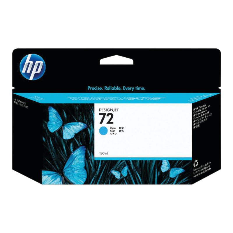 HP 72 Cyan Ink Cartridge, C9371A MPN:C9371A