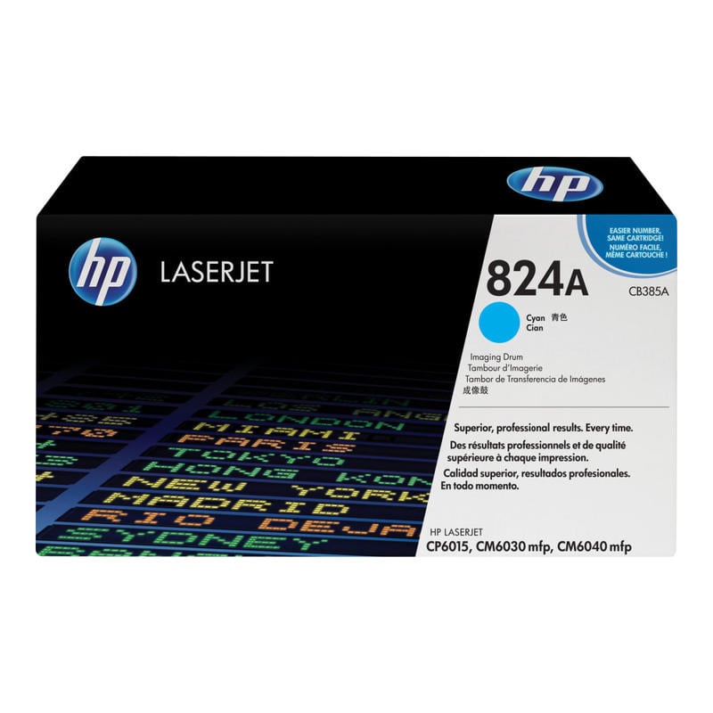 HP 824A Cyan LaserJet Imaging Drum, CB385A MPN:CB385A