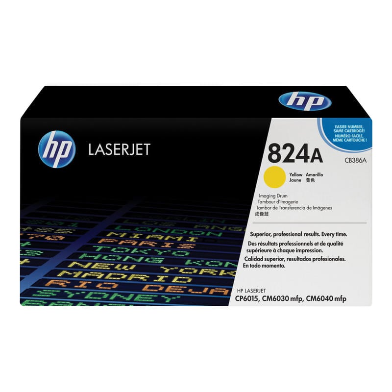 HP 824A Yellow LaserJet Imaging Drum, CB386A MPN:CB386A