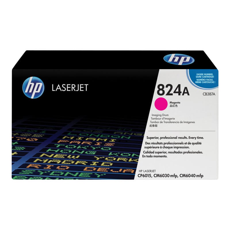 HP 824A Magenta LaserJet Imaging Drum, CB387A MPN:CB387A