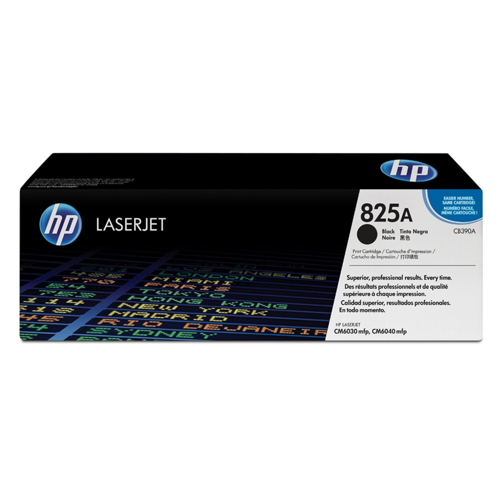 HP 825A Black Toner Cartridge, CB390A MPN:CB390A