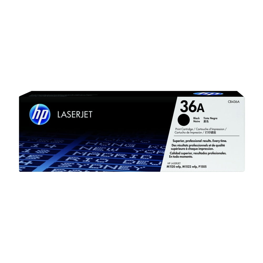 HP 36A Black Toner Cartridge, CB436A MPN:CB436A