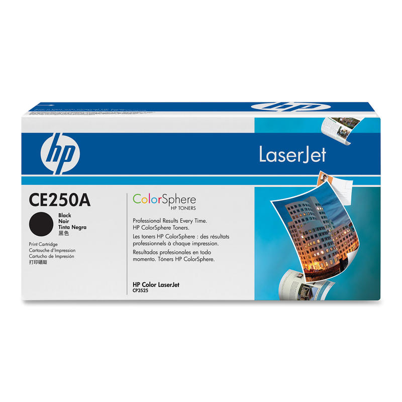 HP 504A-G Black Toner Cartridge, CE250AG MPN:CE250AG