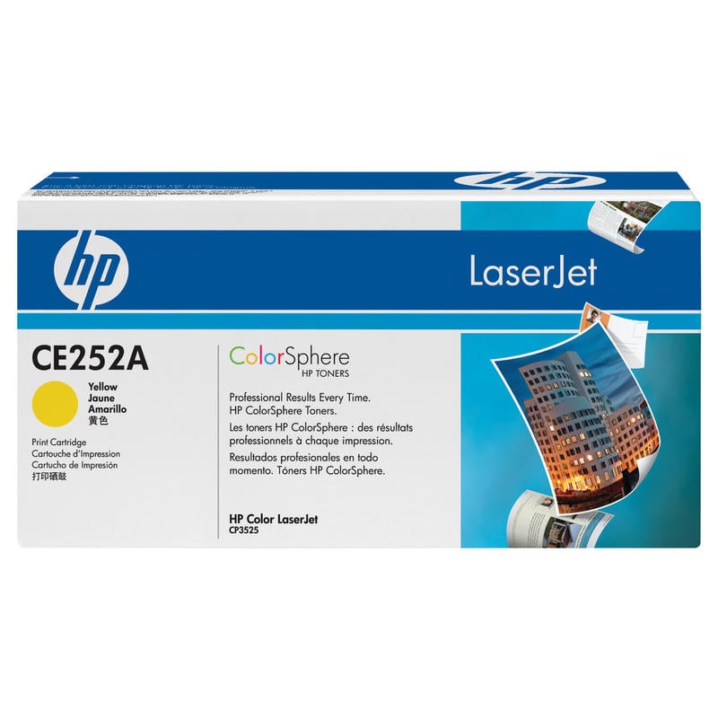 HP 504A Yellow Toner Cartridge, CE252AG MPN:CE252AG