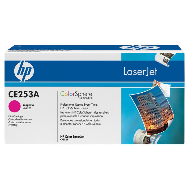 HP 504A Magenta Toner Cartridge, CE253AG MPN:CE253AG