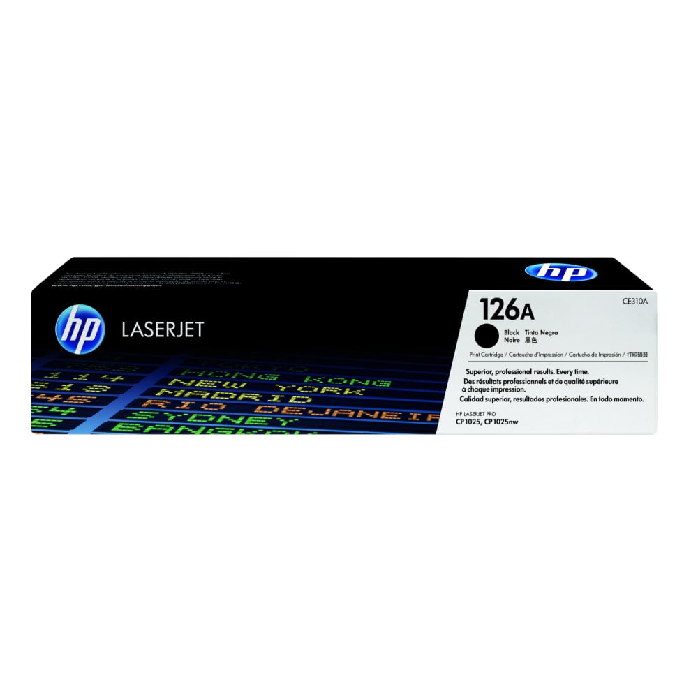 HP 126A Black Toner Cartridge, CE310A MPN:CE310A