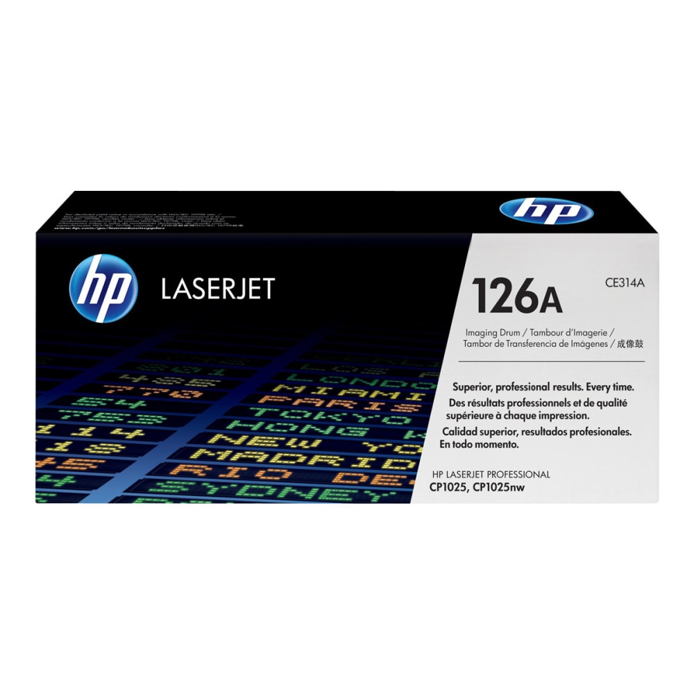 HP 126A Black LaserJet Imaging Drum, CE314A MPN:CE314A