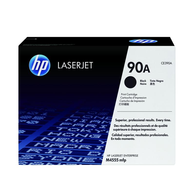 HP 90A Black Toner Cartridge, CE390A MPN:CE390A