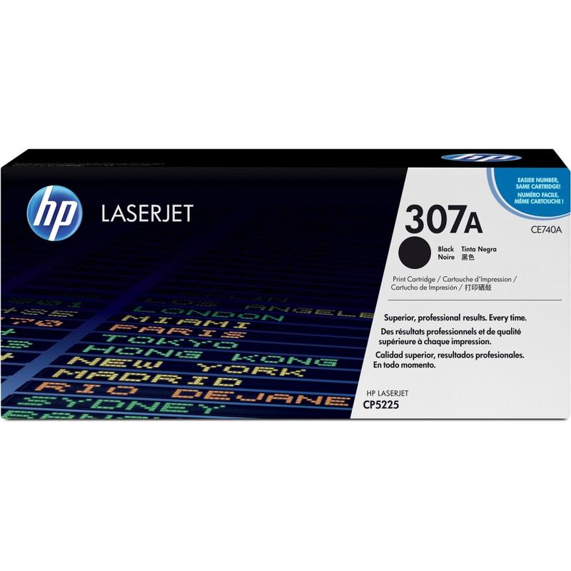 HP 307A Black Toner Cartridge, CE740A MPN:CE740A