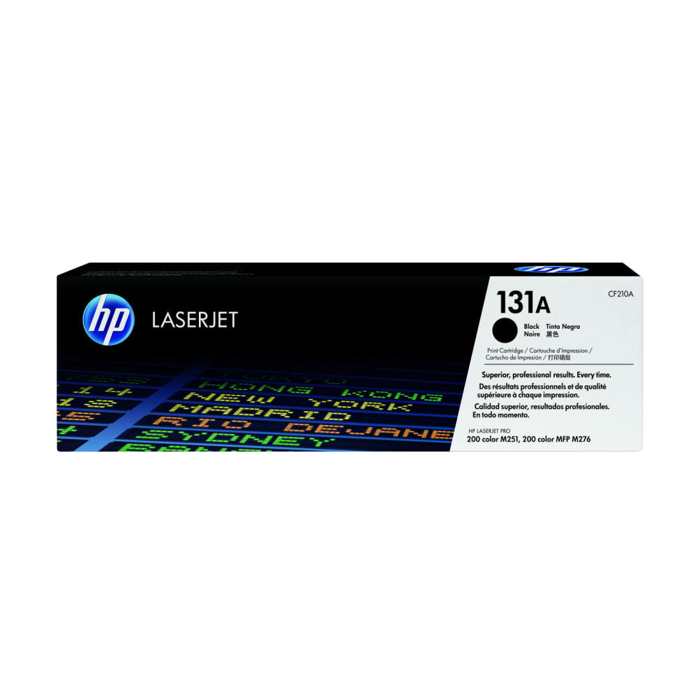 HP 131A Black Toner Cartridge, CF210A MPN:CF210A