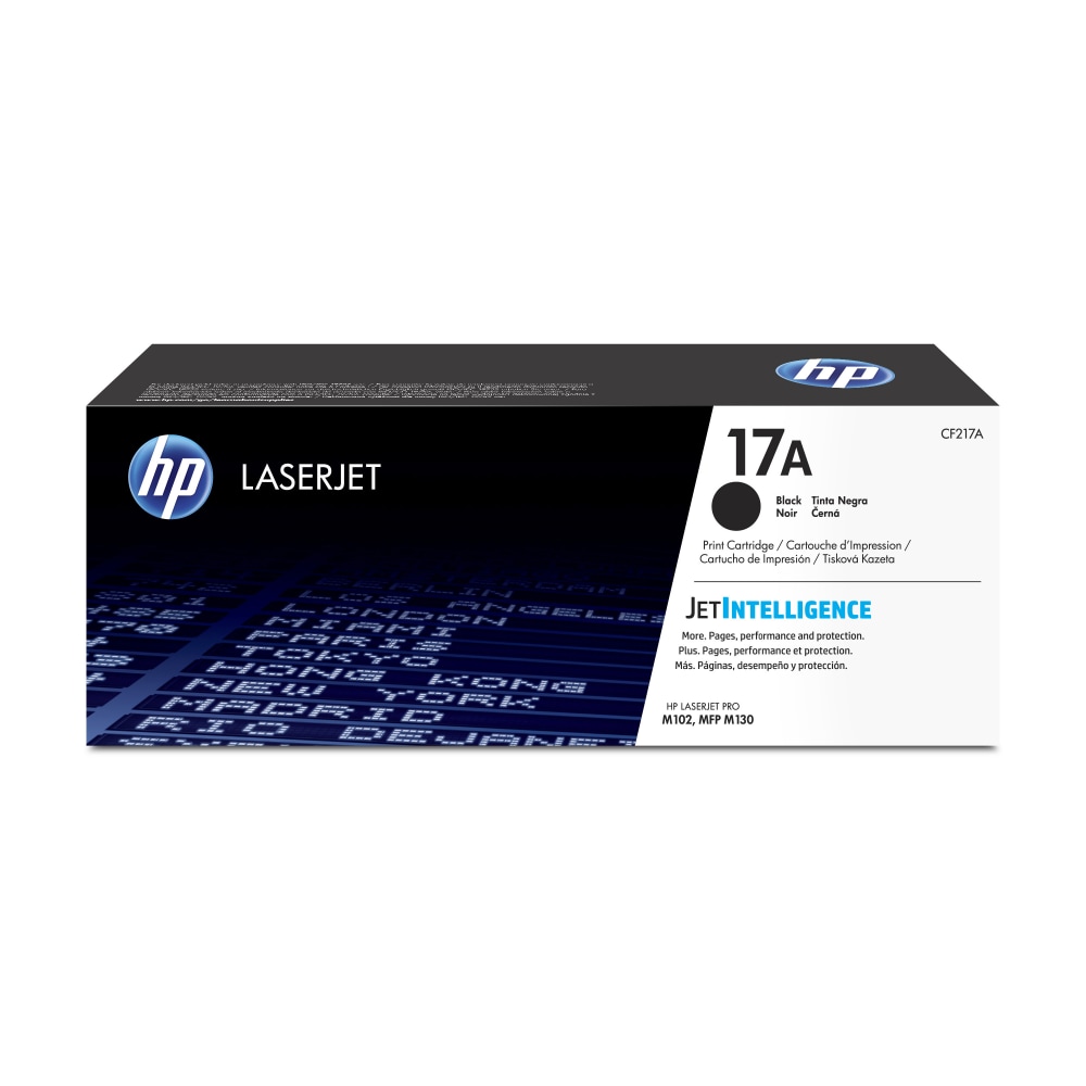 HP 17A Black Toner Cartridge, CF217A MPN:CF217A