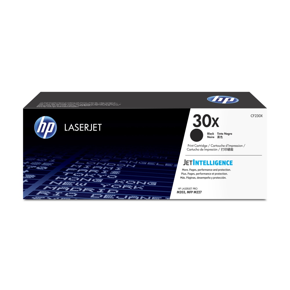 HP 30X Black High Yield Toner Cartridge, CF230X MPN:CF230X