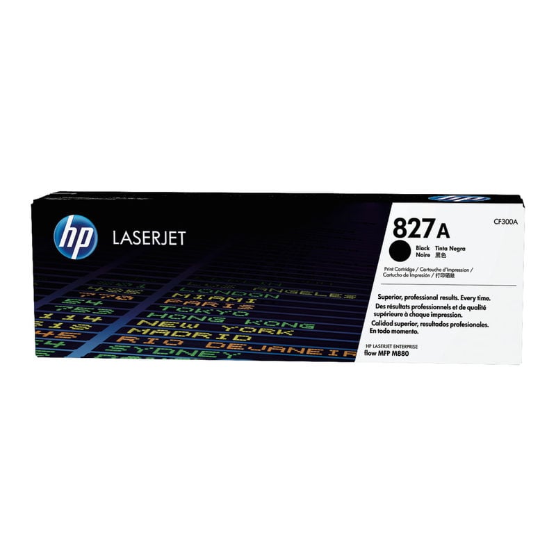 HP 827A Black Toner Cartridge, CF300A MPN:CF300A