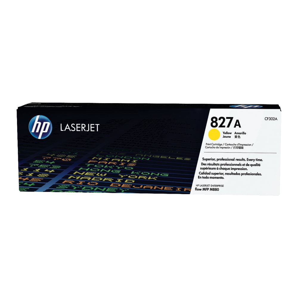 HP 827A Yellow Toner Cartridge, CF302A MPN:CF302A