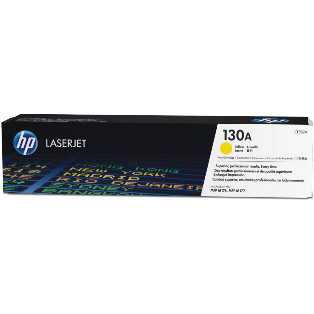 HP 130A Yellow Toner Cartridge, CF352A MPN:CF352A