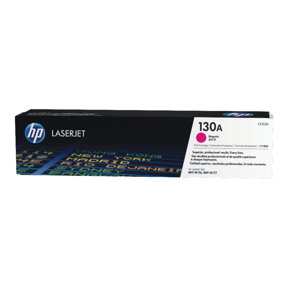 HP 130A Magenta Toner Cartridge, CF353A MPN:CF353A