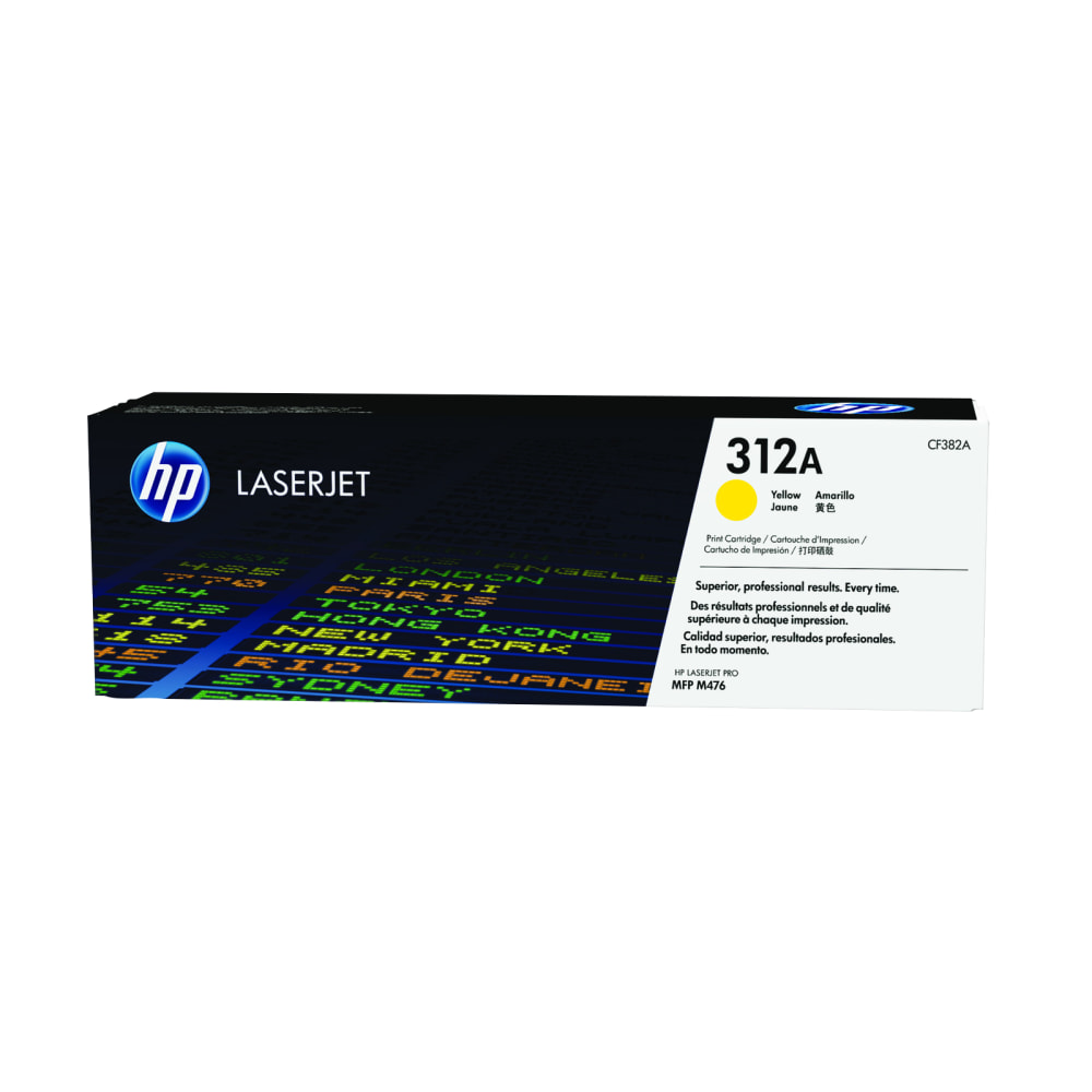 HP 312A Yellow Toner Cartridge, CF382A MPN:CF382A