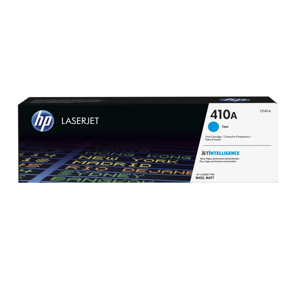 HP 410A Cyan Toner Cartridge, CF411A MPN:CF411A