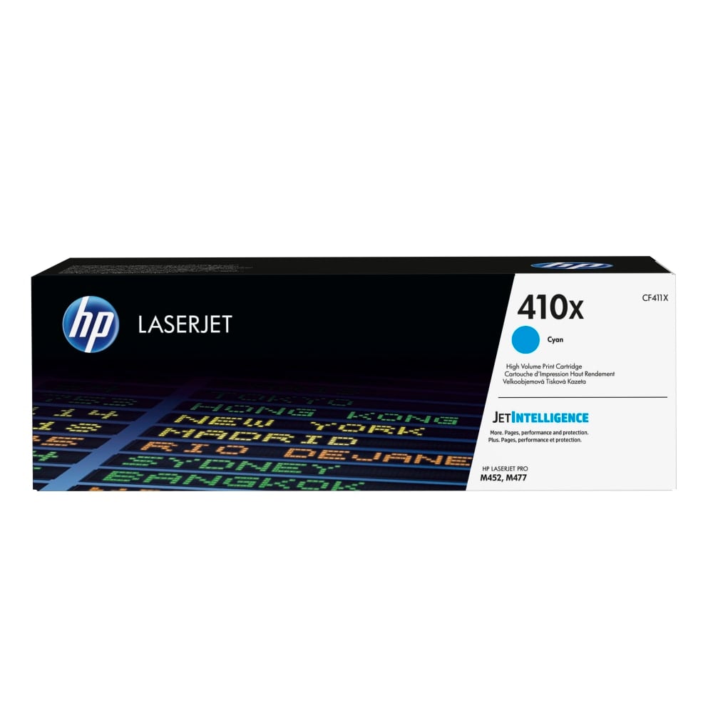 HP 410X Cyan High Yield Toner Cartridge MPN:CF411X