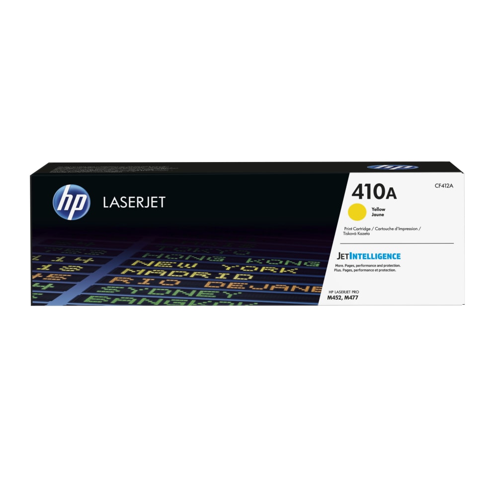 HP 410A Yellow Toner Cartridge, CF412A MPN:CF412A