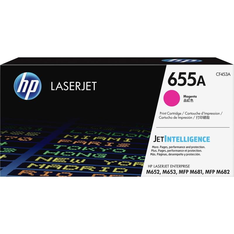 HP 655A Magenta Toner Cartridge, CF453A MPN:CF453A