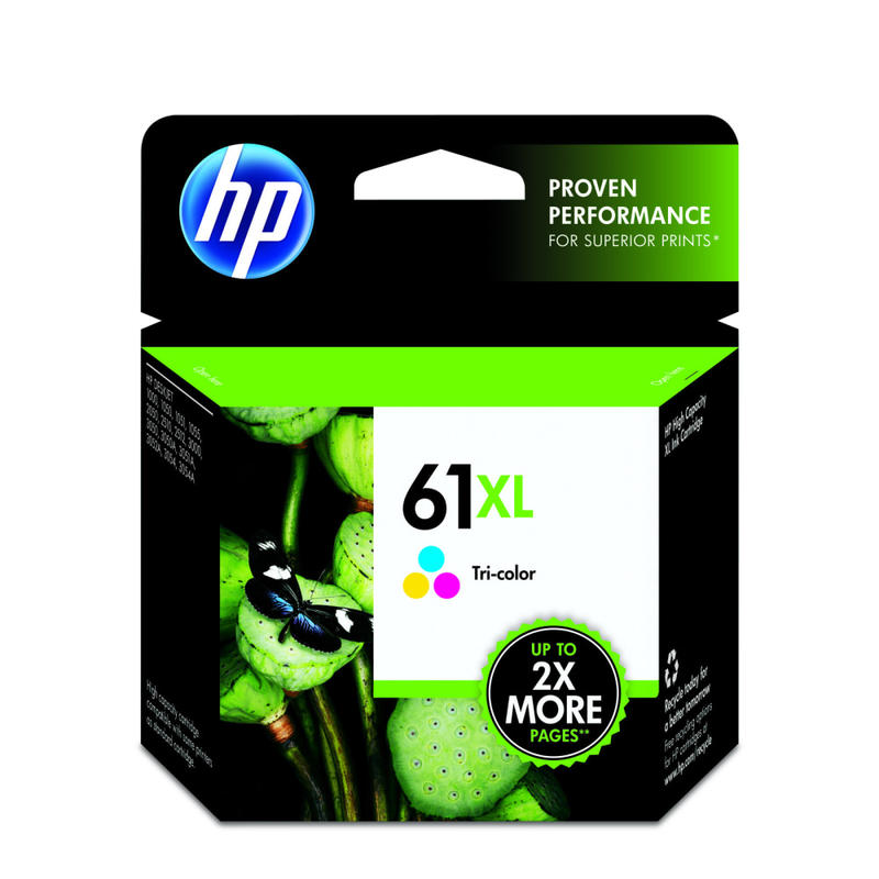 HP 61XL Tri-Color High-Yield Ink Cartridge, CH564WN MPN:CH564WN