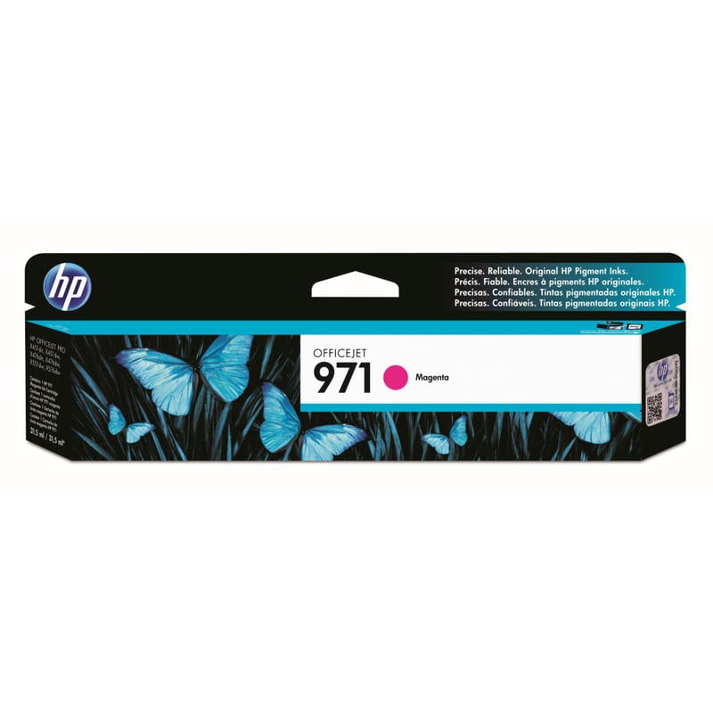 HP 971 Magenta Ink Cartridge, CN623AM MPN:CN623AM