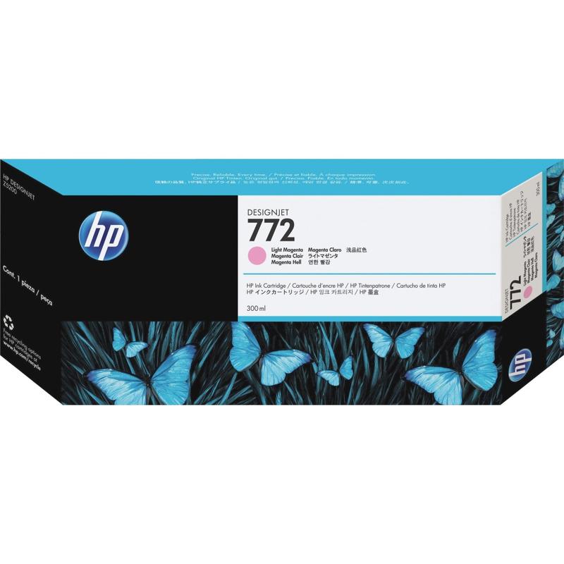 HP 772 (CN631A) Original Ink Cartridge - Single Pack - Inkjet - Light Magenta - 1 Each MPN:CN631A