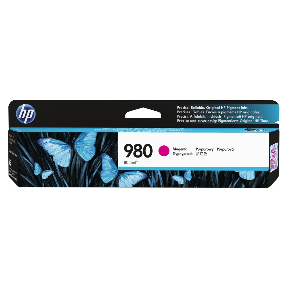 HP 980 Magenta Ink Cartridge, D8J08A MPN:D8J08A